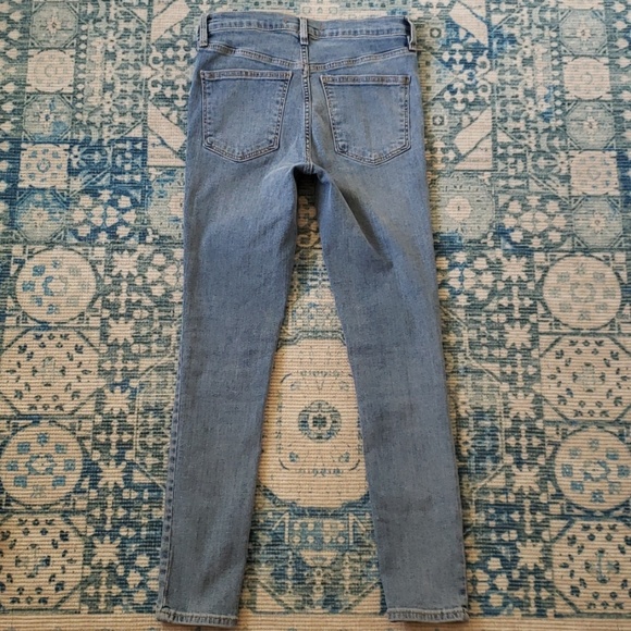 FREE PEOPLE High Waisted Jeans W 27 S - Picture 3 of 5
